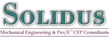 Mast header for Solidus Engineering; product design, mechanical engineering consulting